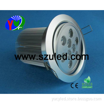 IP65 Talent Design 9*3W Acrylic LED Downlight